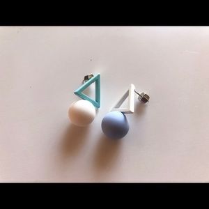 Geometrical Asymmetrical Earrings